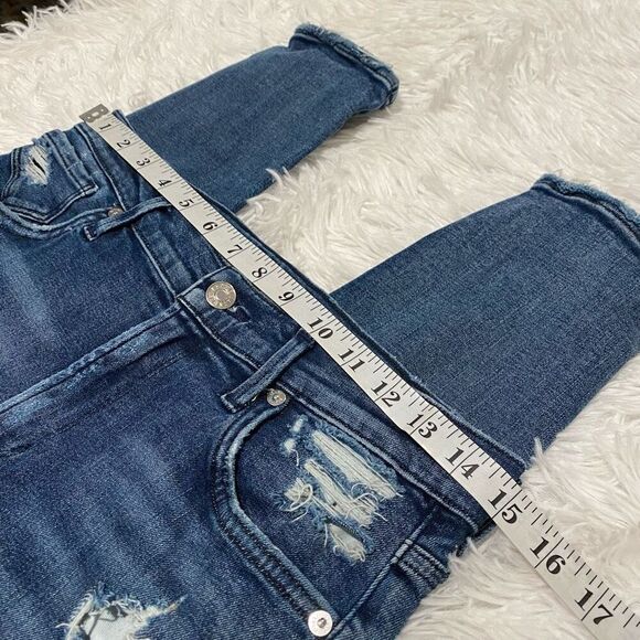 Agolde Sophie Hi Rise Skinny Crop in Spell Size 28 - Picture 4 of 9